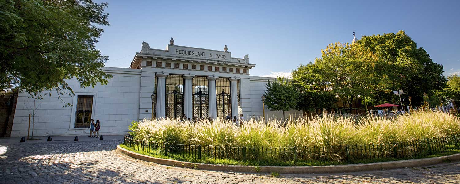 Entrance to Recoleta Cemetery